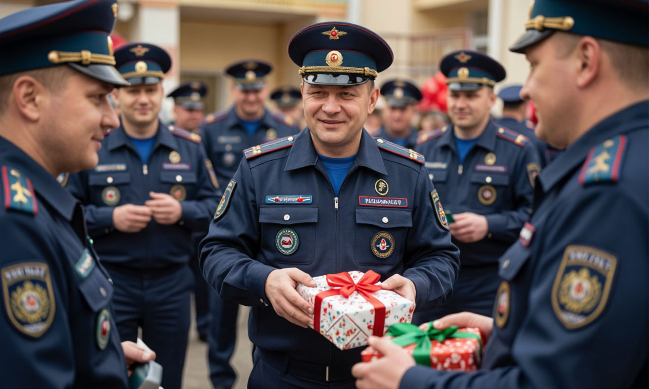 подарок сотруднику мчс
